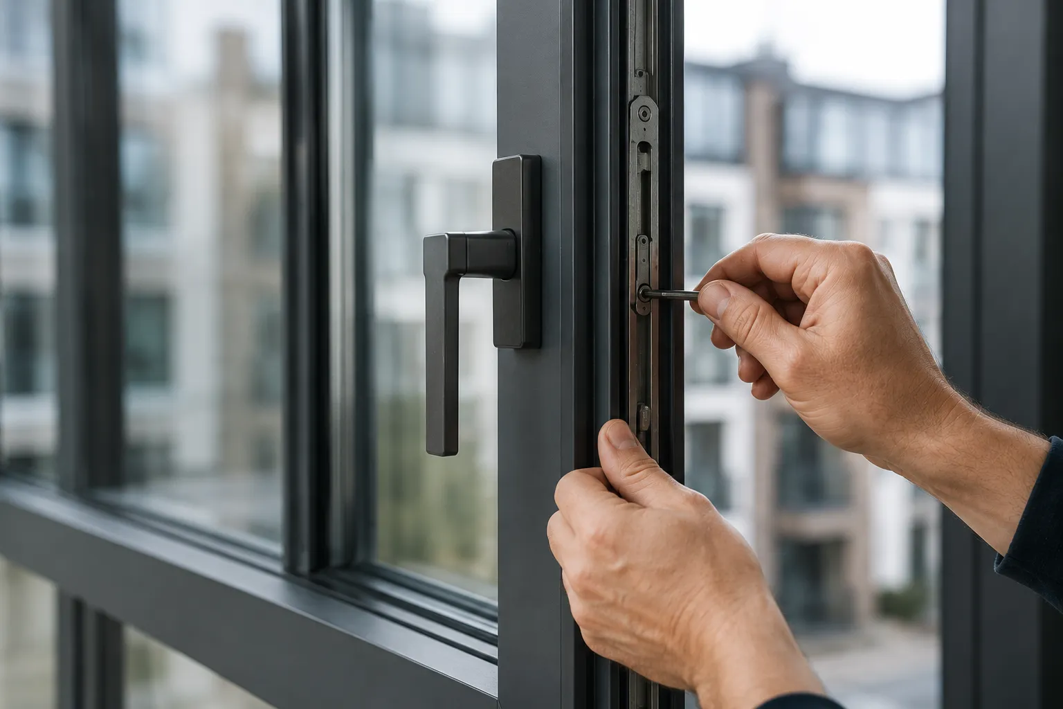 Aluminium window repair and service