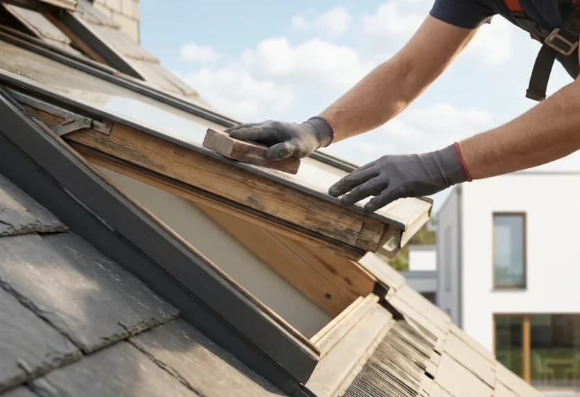 Roof window repair – specialist sealing and mechanism service