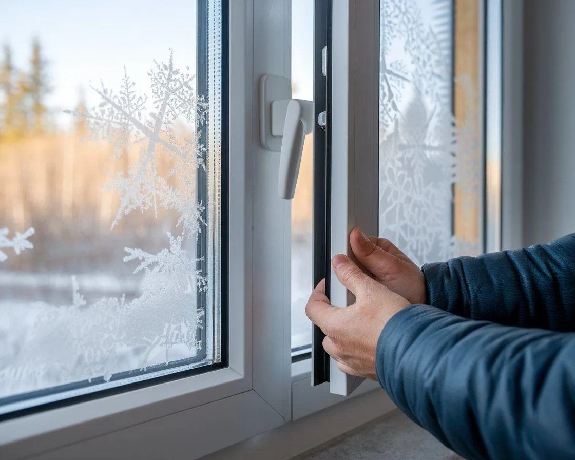 Stiff PVC window – diagnosing hardware and hinges